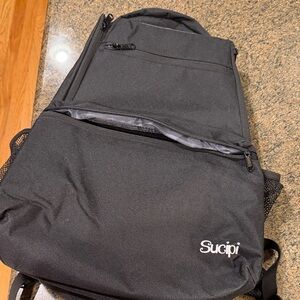 Black tennis Backpack